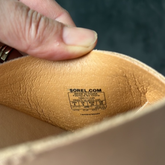 Sorel Cameron Tan Flatform Mule Sandals - Picture 10 of 10